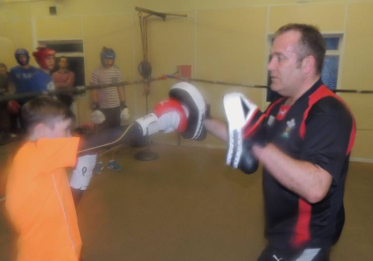 Promising footballer Alex is also catching the eye in amateur boxing
